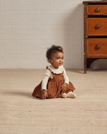 Rylee + Cru Ruffle Collar Bodysuit, Ivory